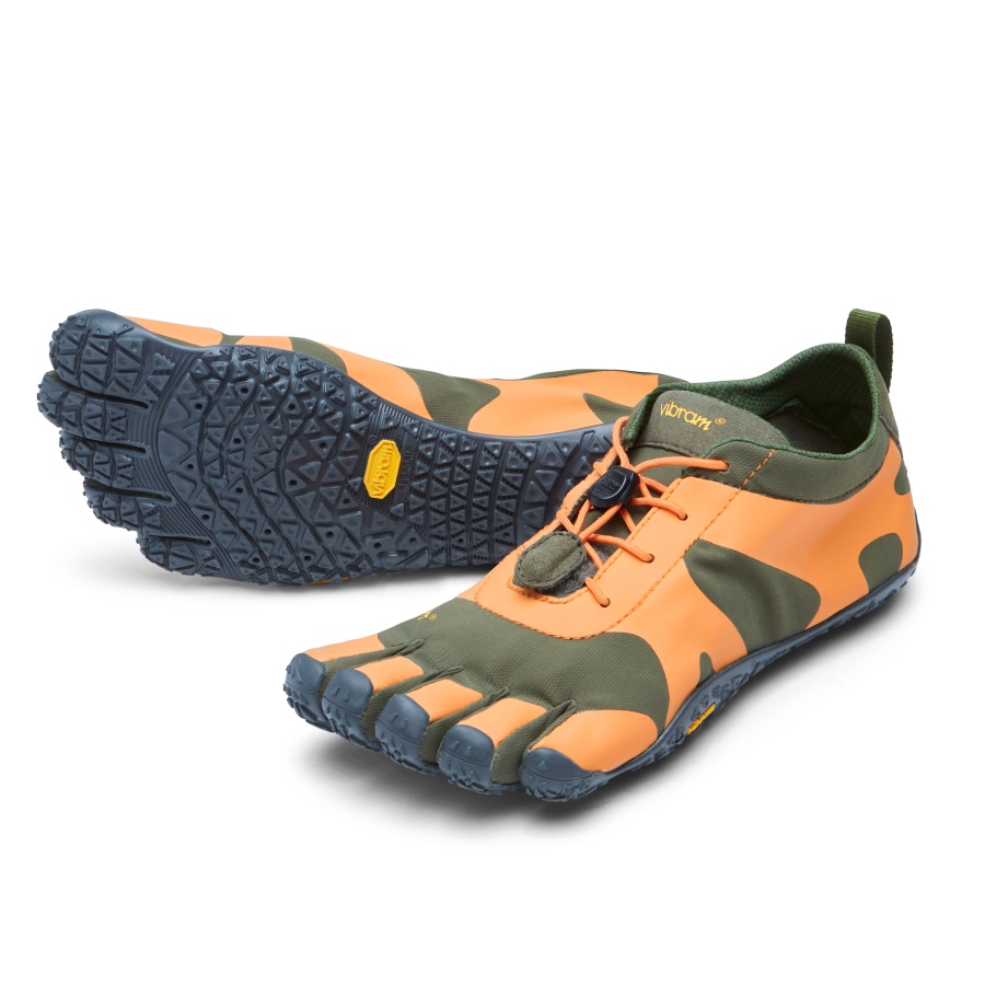 V-Alpha Women's Military Orange Grey Vibram