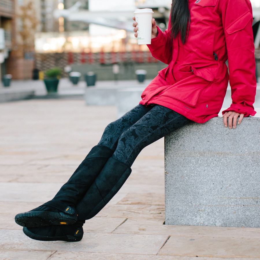 Furoshiki Original Shearling Boot High Vibram Black
