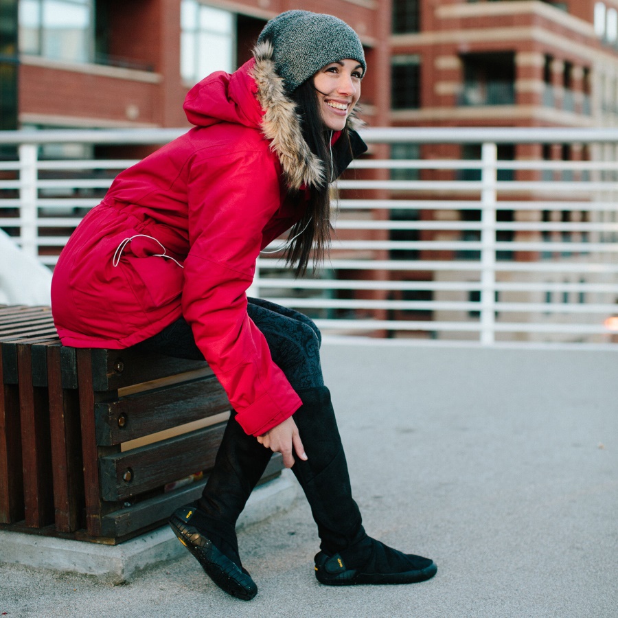 Furoshiki Original Shearling Boot High Vibram Black
