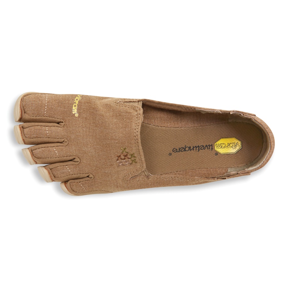 CVT-Hemp Women's Khaki Vibram