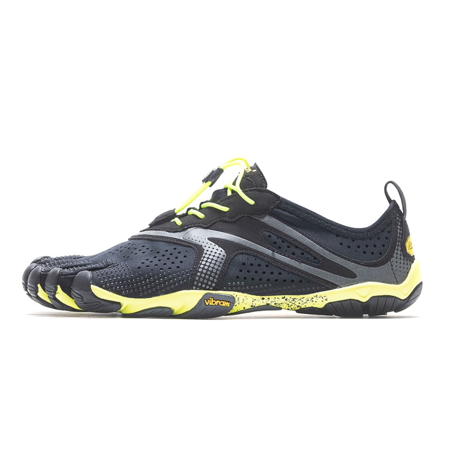 Vibram V-Run Men's Black Yellow