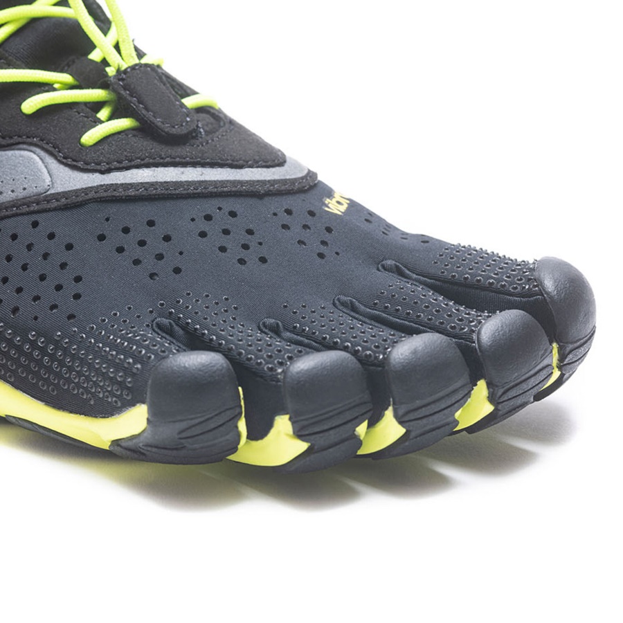 Vibram V-Run Men's Black Yellow