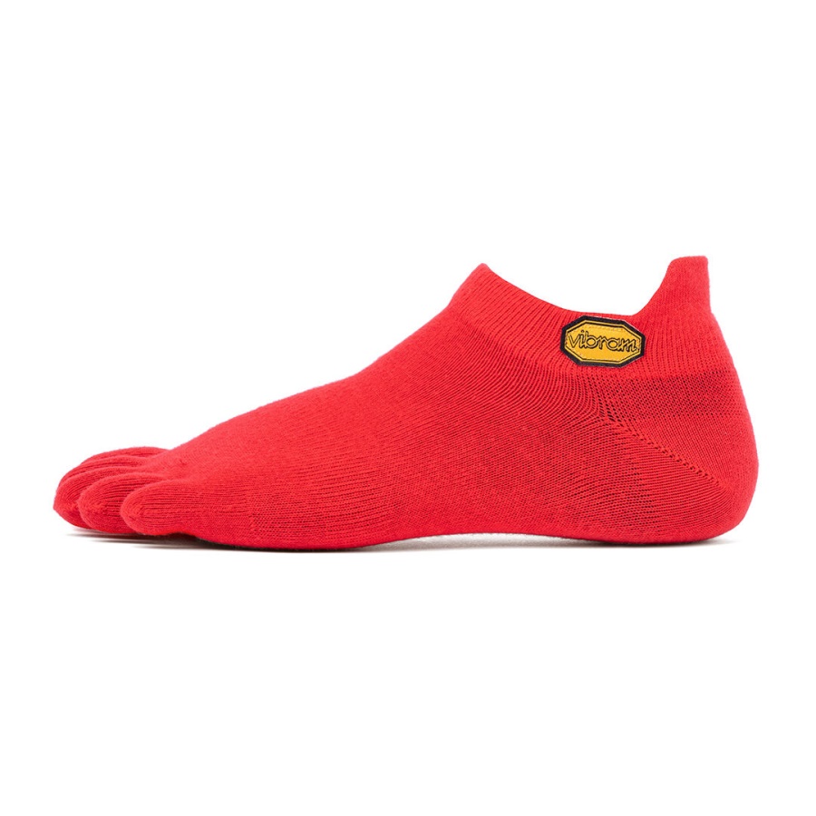 Vibram Vibram 5TOE Sock No Show Red