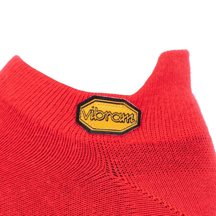Vibram Vibram 5TOE Sock No Show Red